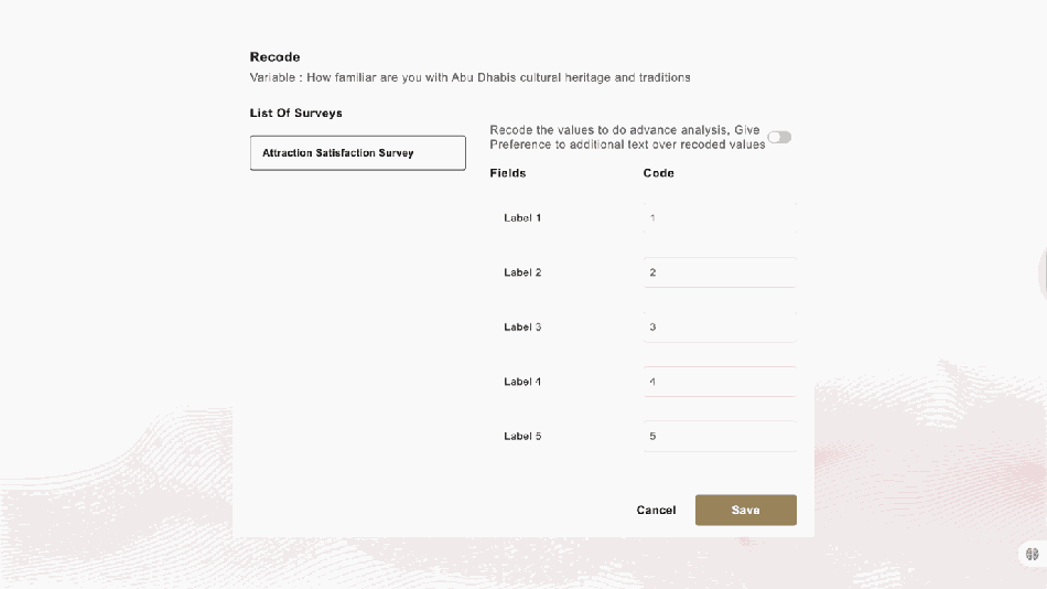 A screenshot of a surveyAI-generated content may be incorrect.